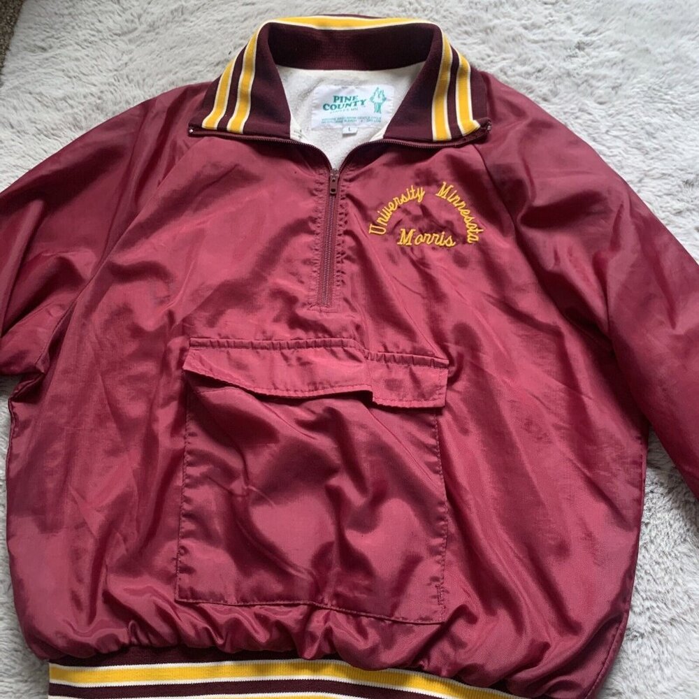 VTG University Of Minnesota Jacket Women’s Size L  Pine County - Picture 4 of 13